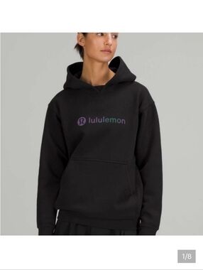 Lululemon all yours  iridescent graphic Black Hoodie